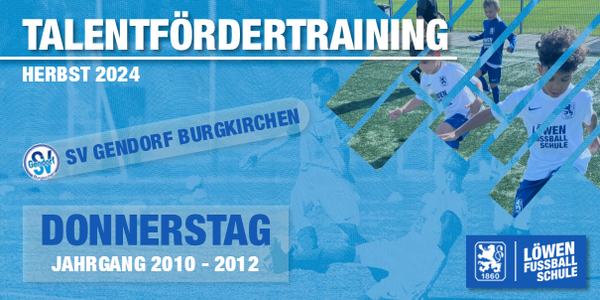 Cover Talentfördertraining Herbst 2024