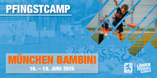 Bambini-Pfingstcamp am Trainingsgelände des TSV 1860 München 2025