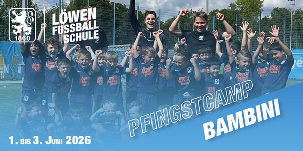Cover Bambini-Pfingstcamp am Trainingsgelände des TSV 1860 München 2026