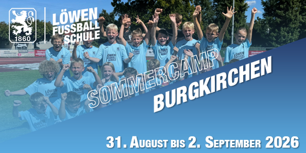 Cover Sommercamp beim SV Gendorf Burgkirchen 2026