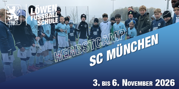 Cover Herbstcamp beim SC München 2026