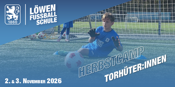 Cover Torwart-Herbstcamp am Trainingsgelände des TSV 1860 München 2026